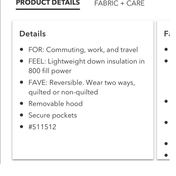 Athleta Pulse Reversible Down Jacket- XL - Picture 13 of 14